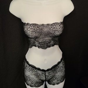 Lingerie - Black Sexy Lace 2 Piece $L-BUN$
